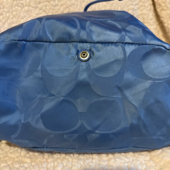 Coach Blue Backpack - Picture 4 of 8